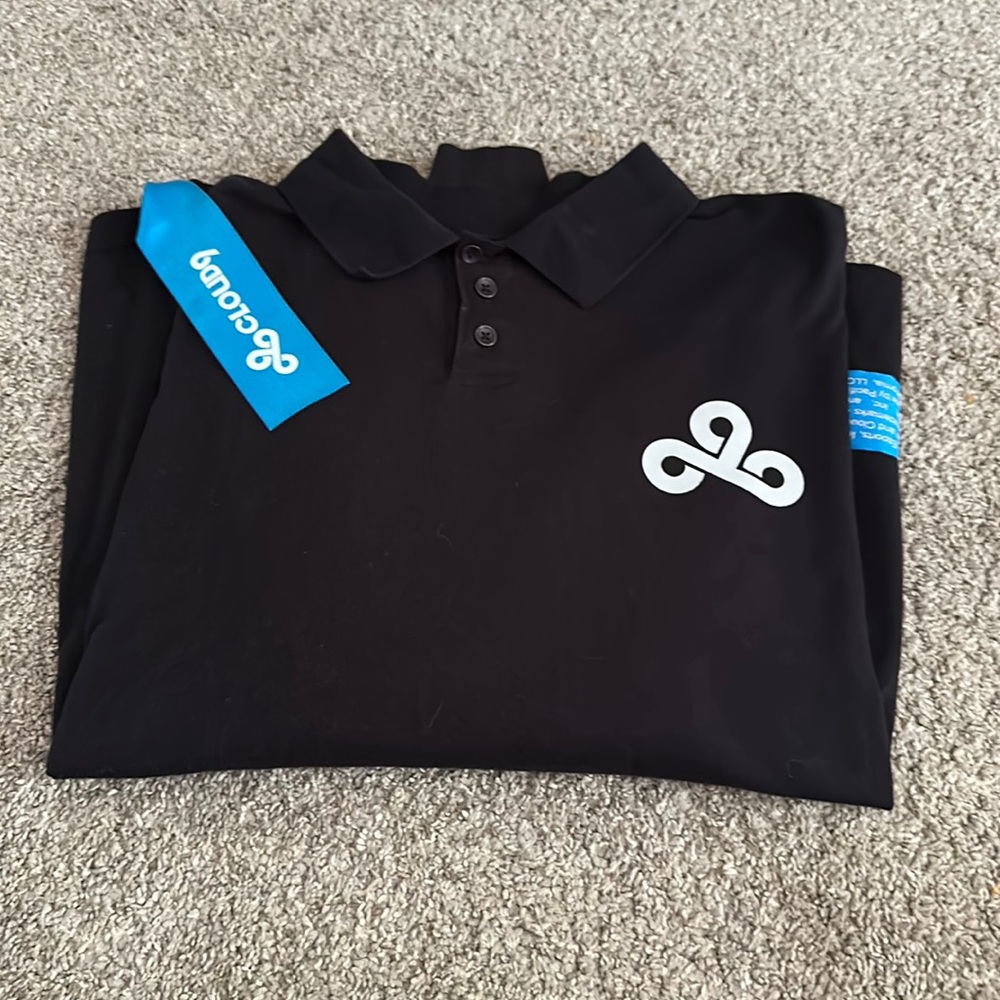 CLOUD 9 MENS LONG SLEEVE POLO